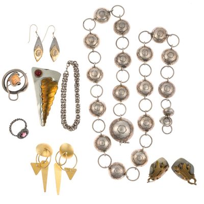 Sale Photo Thumbnail #98: Jewelry Incl. Sterling Silver and 14K Gold