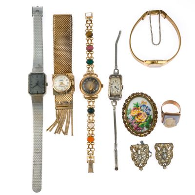 Sale Photo Thumbnail #89: Vintage Jewelry Incl. 14K Gold