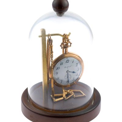 Sale Photo Thumbnail #19: Rockford Pocket Watch with Gold Fob