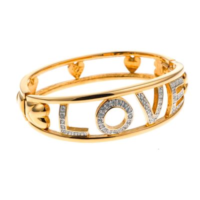 Sale Photo Thumbnail #108: Swarovski "Love" Bracelet