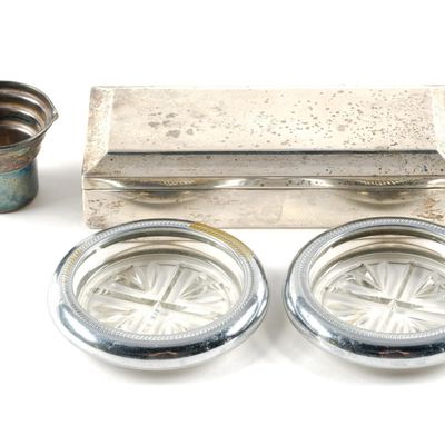 Sale Photo Thumbnail #279: Sterling Silver Incl. Silver Cased Box