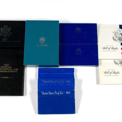 Sale Photo Thumbnail #235: United States Silver commemorative And Proof Sets