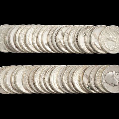 Sale Photo Thumbnail #188: Silver Washington Quarters