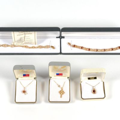 Sale Photo Thumbnail #27: 10K Black Hills Gold QVC Necklaces and Bracelets
