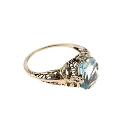 Sale Photo Thumbnail #141: 18K Gold and Gemstone Ring