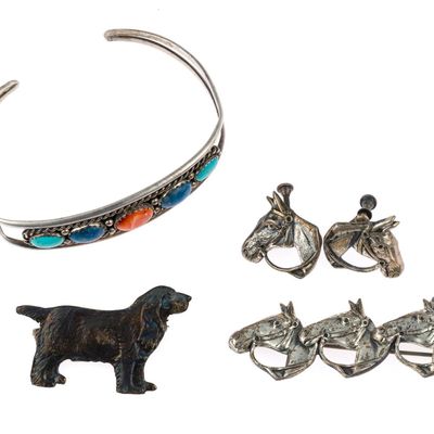 Sale Photo Thumbnail #76: Sterling Silver Jewelry
