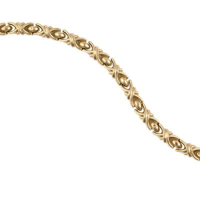 Sale Photo Thumbnail #6: 14K Gold Link Bracelet