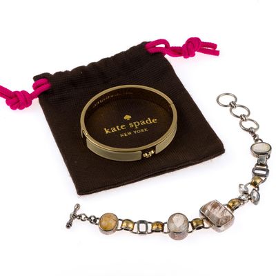 Sale Photo Thumbnail #44: Kate Spade Bracelet & Sterling Silver Quartz Bracelet