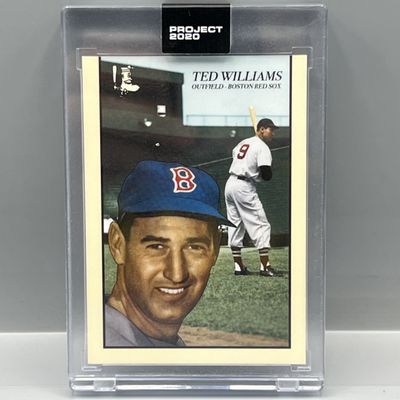 2020 Topps Project 2020 Ted Williams #90 - Sealed From Topps