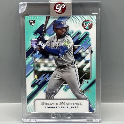 2025 Topps Pristine Orelvis Martinez Aqua Refractor #/199 - Sealed From Topps