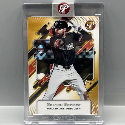 2025 Topps Pristine Colton Cowser Gold Refractor #/50 - Sealed From Topps