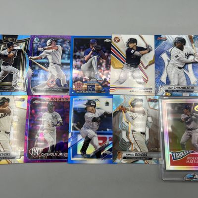 (10) Modern Baseball Serial Numbered Cards