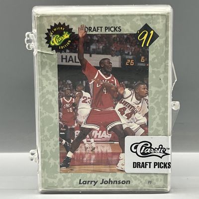 1991 Classic Draft Picks Premiere Edition Basketball Factory Sealed Set #/450,000
