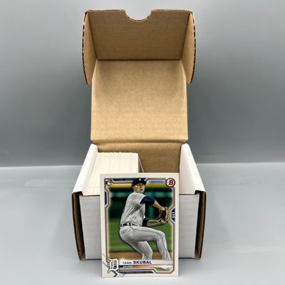 2021 Bowman Paper Baseball Near Complete Partial Set W/ Tarik Skubal RC - Missing Jazz Chisholm RC