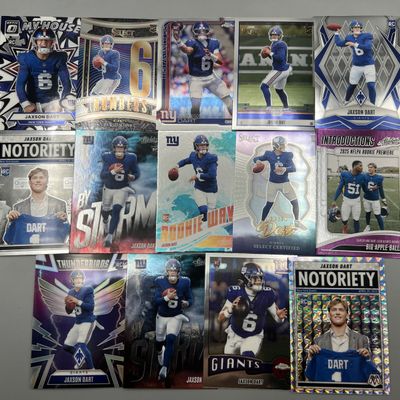(14) Jaxson Dart Football Rookie Cards