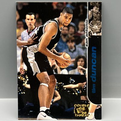 1998 Press Pass Tim Duncan Double Threat RC #35