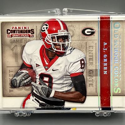 2015 Panini Contenders Draft Picks Old School Colors Complete 50 Card Set
