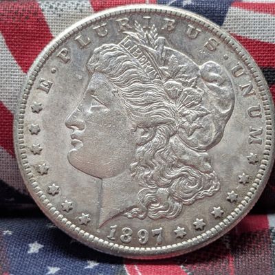 Sale Photo Thumbnail #358: 1897-S Morgan Dollar - 90% Silver