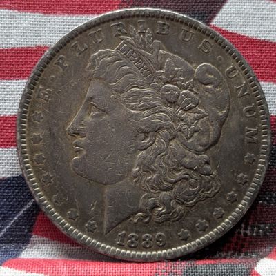 Sale Photo Thumbnail #346: 1889 Morgan Dollar - 90% Silver