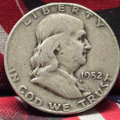 Sale Photo Thumbnail #67: 1952-D Franklin Half Dollar, 90% Silver