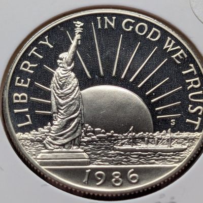 Sale Photo Thumbnail #180: 1986-S Statue of Liberty Commemorative Proof Half Dollar