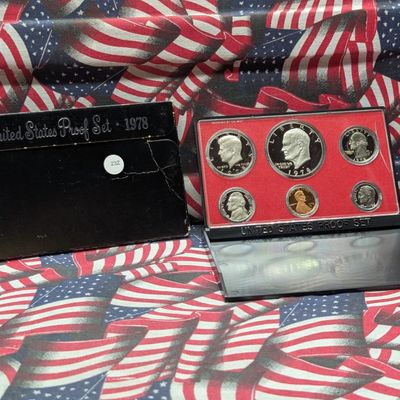 Sale Photo Thumbnail #138: 1978-S U.S. Mint Proof Set in OGP