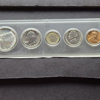Sale Photo Thumbnail #175: 1965 Year Set with 40% Silver Kennedy Half Dollar