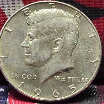 Sale Photo Thumbnail #103: 1965 Kennedy Half Dollar, 40% Silver