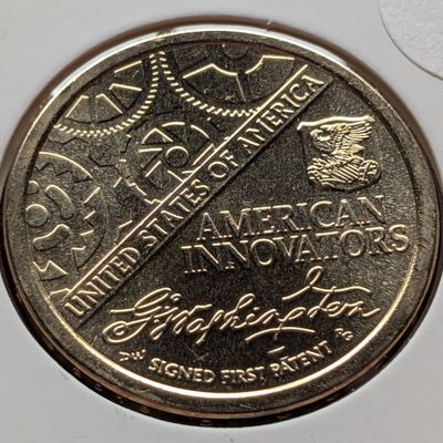 Sale Photo Thumbnail #77: 2018-D Uncirculated George Washington Patent Dollar, First of the Innovation Series