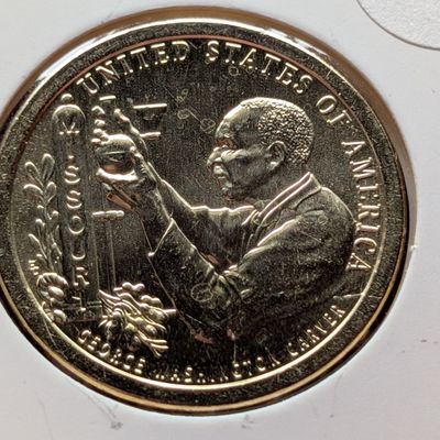 Sale Photo Thumbnail #11: 2024-D Uncirculated American Innovation Dollar with George Washington Carver Reverse, Missouri (MO)