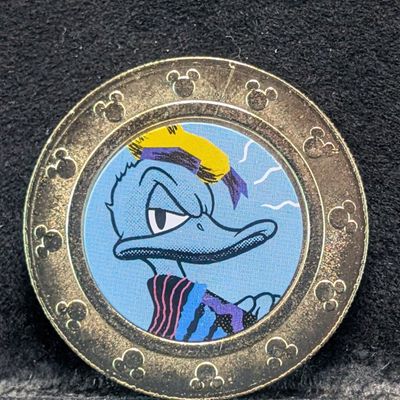 Sale Photo Thumbnail #232: Disney Decade Token, DONALD DUCK Frankford Candy (From Mickey & Friends Series)