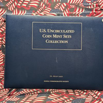 Sale Photo Thumbnail #319: *EMPTY* U.S. Uncirculated Coin Mint Sets Collection Binder - No Coins!!