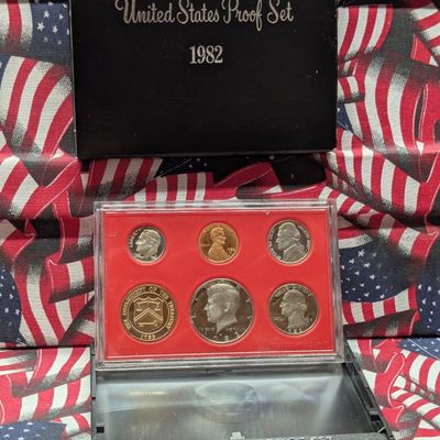 Sale Photo Thumbnail #166: 1982-S U.S. Proof Set In OGP