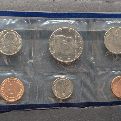 Sale Photo Thumbnail #154: 1991-P Only U.S. Mint Uncirculated Coin Set In OGP, No Envelope