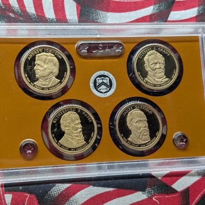 Sale Photo Thumbnail #188: 2011-S Proof U.S. Mint Presidential Dollars Set - No packaging/COA