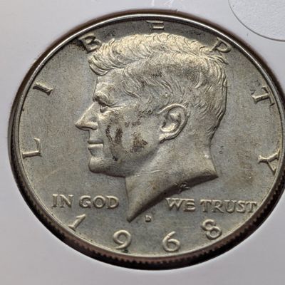 Sale Photo Thumbnail #17: 1968-D 40% Silver Kennedy Half Dollar