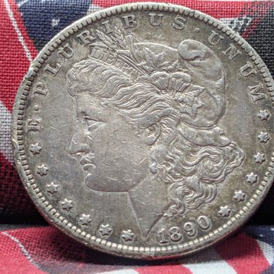 Sale Photo Thumbnail #381: 1890-S Morgan Dollar - 90% Silver