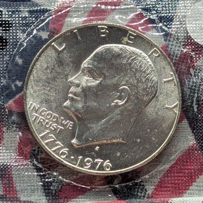 Sale Photo Thumbnail #193: 1976-S Eisenhower Bicentennial Dollar