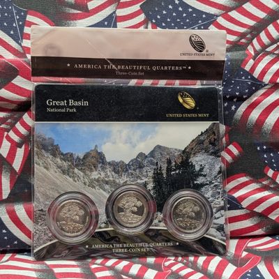 Sale Photo Thumbnail #96: 2013 P, D, & S ATB Great Basin Quarter Set From U.S. Mint