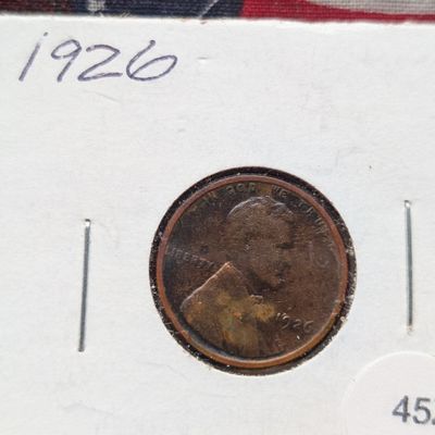 Sale Photo Thumbnail #286: 1926 Lincoln Wheat Cent