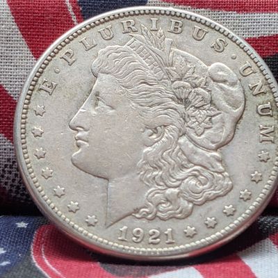 Sale Photo Thumbnail #234: 1921 Morgan Dollar - 90% Silver