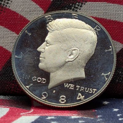 Sale Photo Thumbnail #124: 1984-S Kennedy Half Dollar