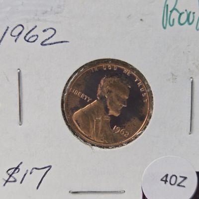 Sale Photo Thumbnail #251: 1962 "Proof" Lincoln Memorial Cent