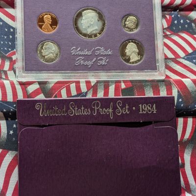 Sale Photo Thumbnail #179: 1984-S U.S. Proof Set In OGP