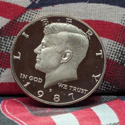 Sale Photo Thumbnail #130: 1987-S Kennedy Half Dollar