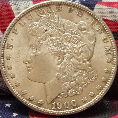 Sale Photo Thumbnail #245: 1900 Morgan Dollar, 90% Silver