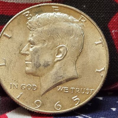 Sale Photo Thumbnail #273: 1965 Kennedy Half Dollar, 40% Silver