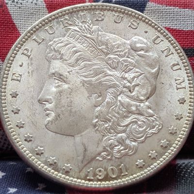 Sale Photo Thumbnail #206: 1901-O Morgan Dollar - 90% Silver