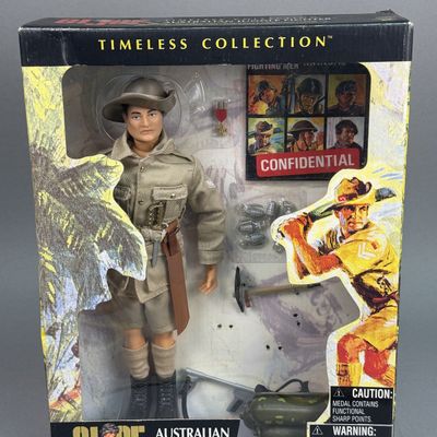 Sale Photo Thumbnail #292: Hasbro GI Joe Australian Jungle Fighter Figure
