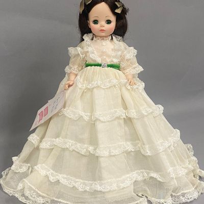 Sale Photo Thumbnail #470: Madame Alexander Scarlett OHara Ruffled Doll
